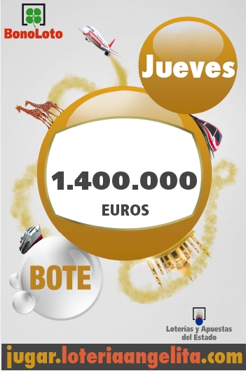 Jueves 28, Bote de 1.400.000 euros en BonoLoto