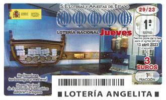 Lotería Angelita. Sorteo del Jueves. Jueves, 13 de Abril del 2023