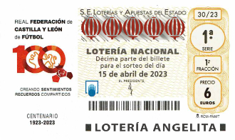Lotería Angelita. Sorteo de Lotería Nacional. Sábado, 15 de Abril del 2023